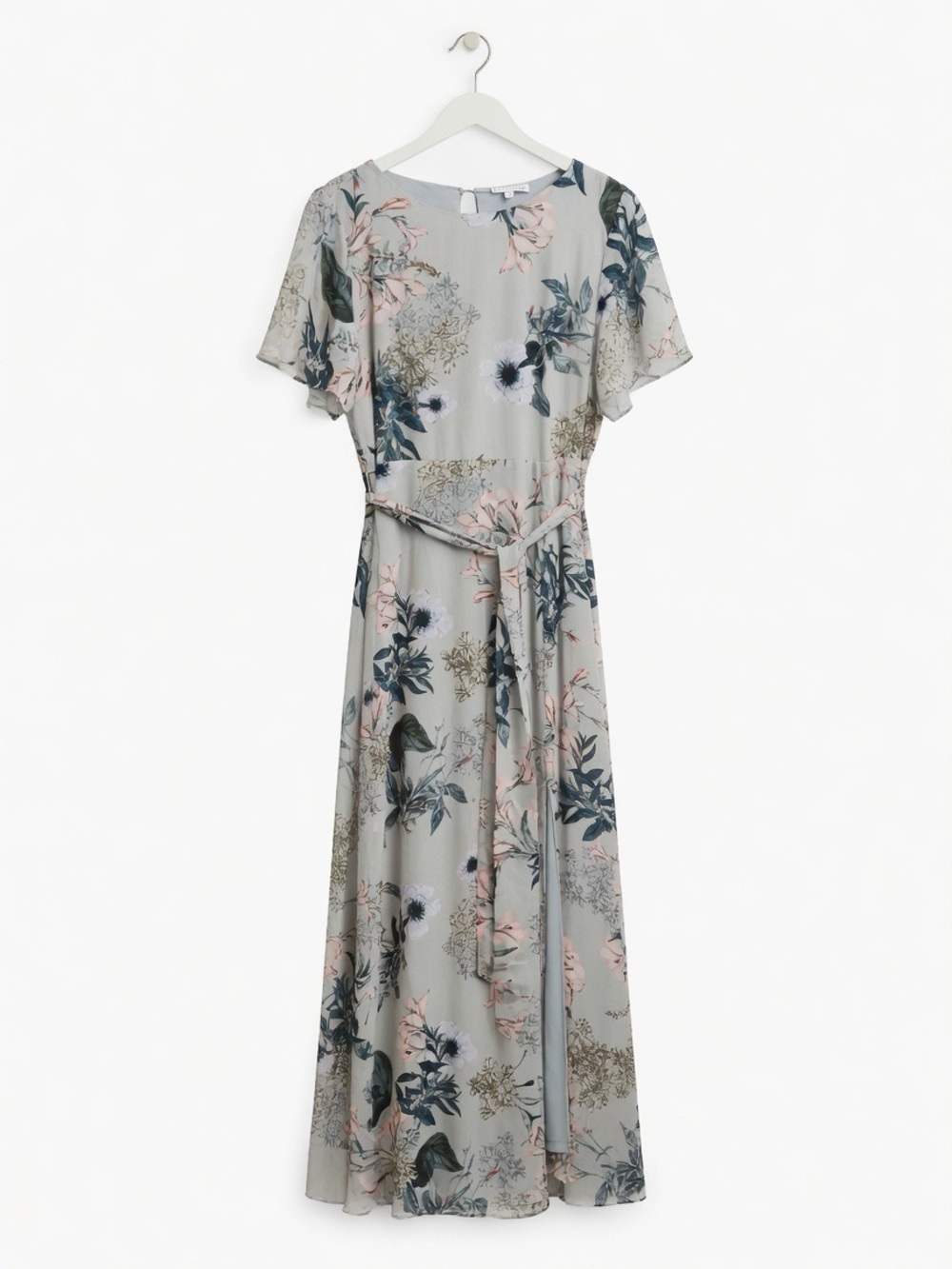 Baltic Born Naomi Pale Blue Short Sleeve Maxi Dress XL EUC - Picture 5 of 5